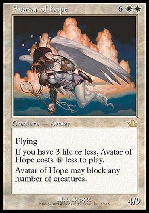 Avatar of Hope ~ Prophecy [ Excellent ] [ Magic MTG ] - London Magic Traders Limited