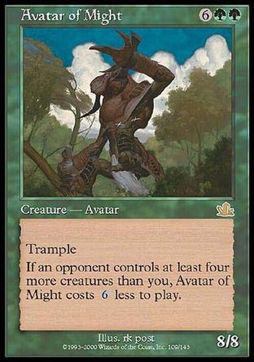 Avatar of Might ~ Prophecy [ Excellent ] [ Magic MTG ] - London Magic Traders Limited
