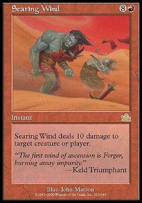 Searing Wind ~ Prophecy [ Excellent ] [ Magic MTG ] - London Magic Traders Limited