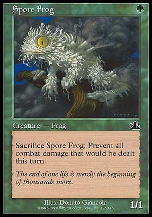 Spore Frog ~ Prophecy [ Excellent ] [ Magic MTG ] - London Magic Traders Limited