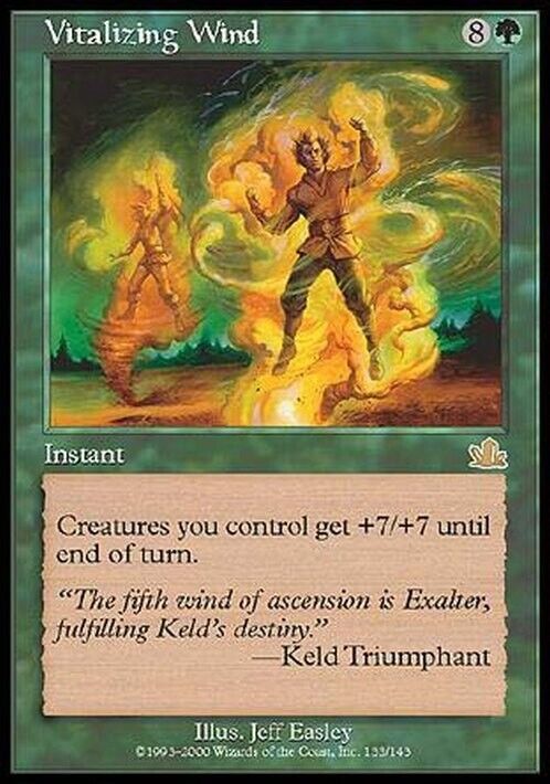 Vitalizing Wind ~ Prophecy [ Excellent ] [ Magic MTG ] - London Magic Traders Limited