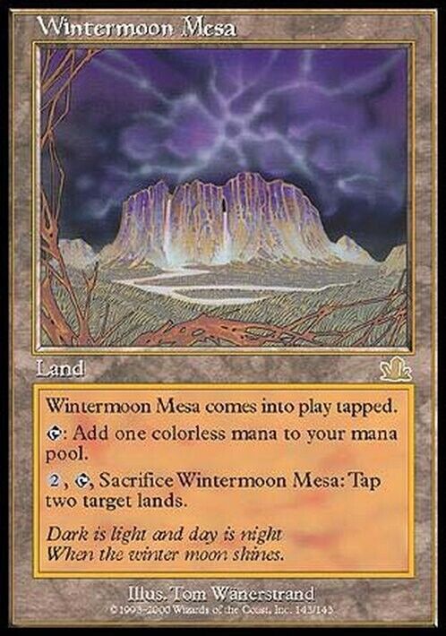 Wintermoon Mesa ~ Prophecy [ Excellent ] [ Magic MTG ] - London Magic Traders Limited