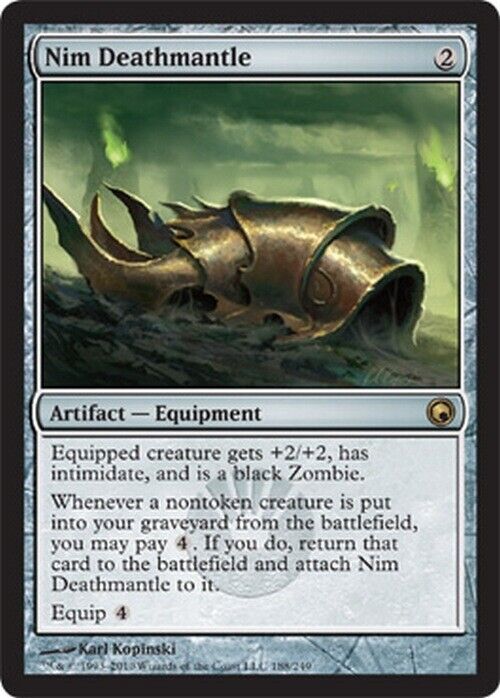 Nim Deathmantle ~ Scars of Mirrodin [ Excellent ] [ Magic MTG ] - London Magic Traders Limited