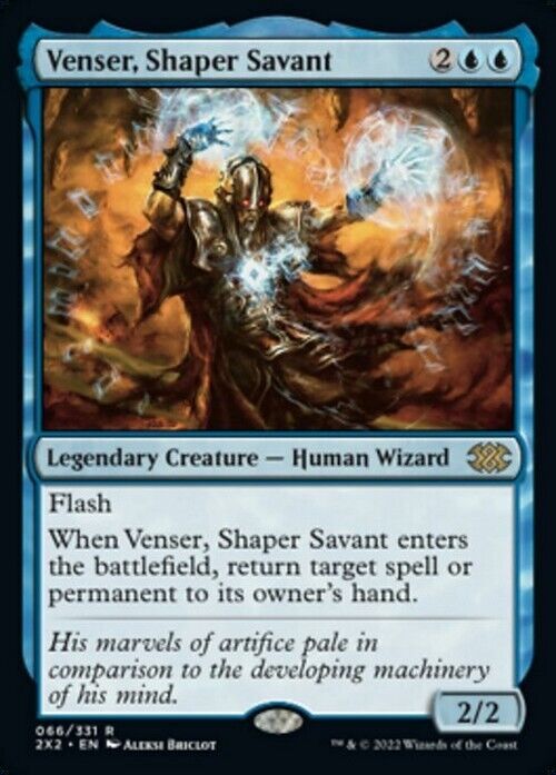 Venser, Shaper Savant ~ Double Masters 2022 [ NearMint ] [ Magic MTG ] - London Magic Traders Limited