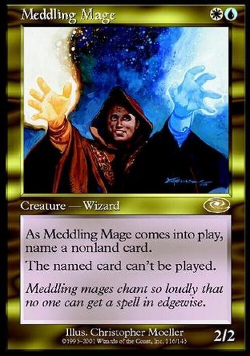 Meddling Mage ~ Planeshift [ Excellent ] [ Magic MTG ] - London Magic Traders Limited