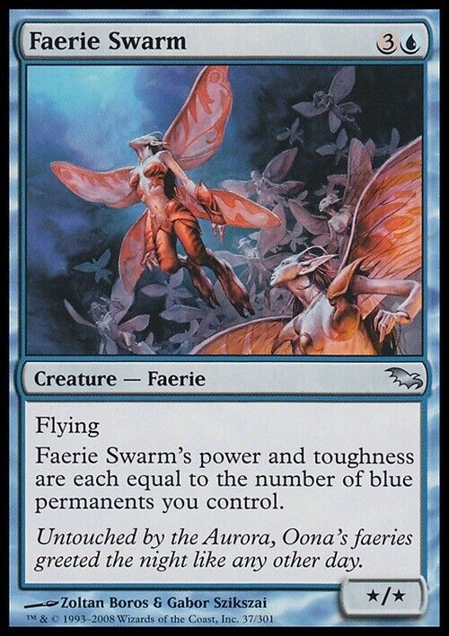 Faerie Swarm ~ Shadowmoor [ Excellent ] [ Magic MTG ] - London Magic Traders Limited