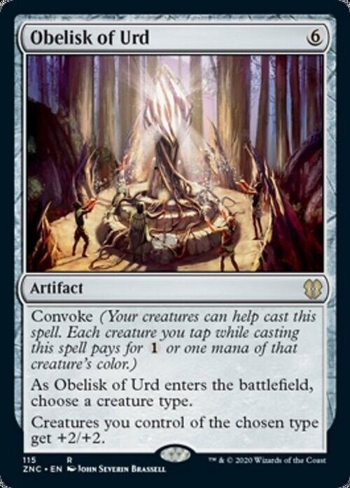 Obelisk of Urd ~ Commander: Zendikar Rising [ NearMint ] [ Magic MTG ] - London Magic Traders Limited