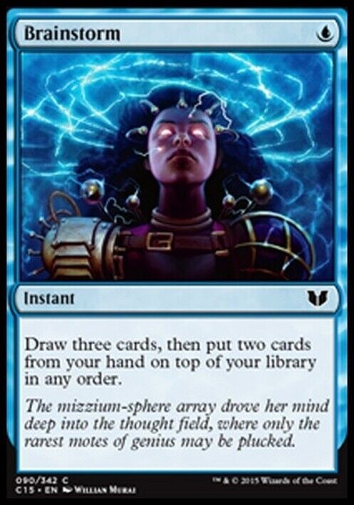 Brainstorm ~ Commander 2015 [ Excellent ] [ Magic MTG ] - London Magic Traders Limited