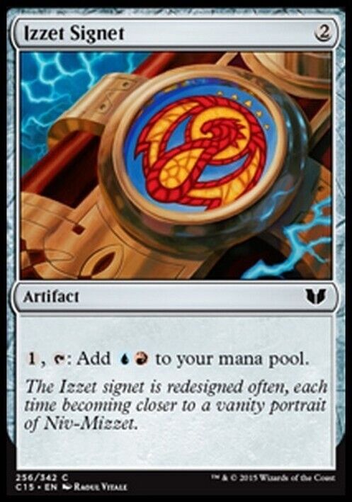 Izzet Signet ~ Commander 2015 [ Excellent ] [ Magic MTG ] - London Magic Traders Limited