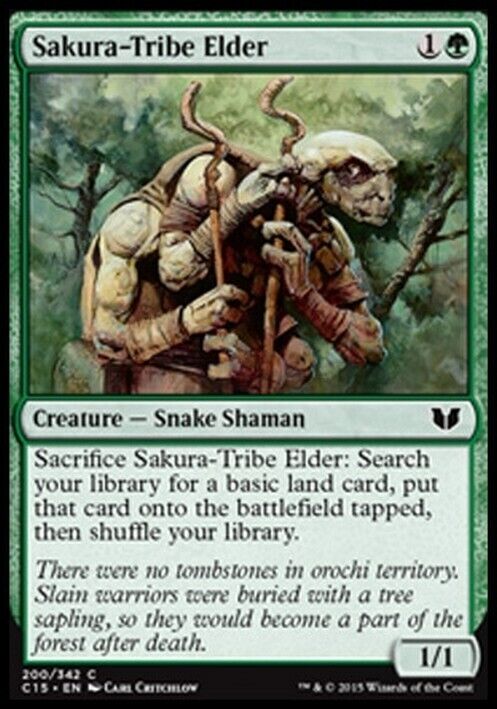 Sakura-Tribe Elder ~ Commander 2015 [ Excellent ] [ Magic MTG ] - London Magic Traders Limited