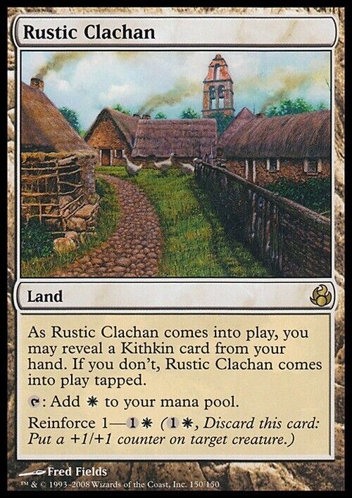 Rustic Clachan ~ Morningtide [ Excellent ] [ Magic MTG ] - London Magic Traders Limited