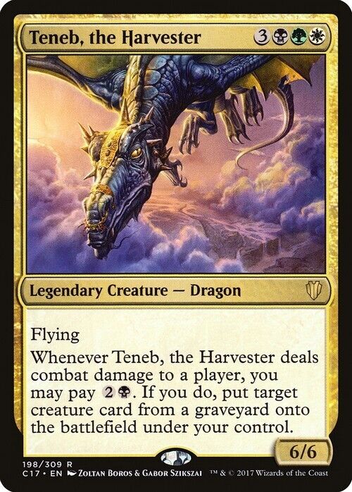 Teneb, the Harvester ~ Commander 2017 [ NearMint ] [ Magic MTG ] - London Magic Traders Limited