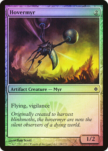 FOIL Hovermyr ~ New Phyrexia [ Excellent ] [ Magic MTG ] - London Magic Traders Limited
