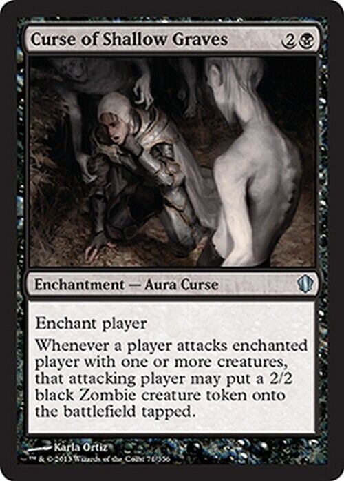 Curse of Shallow Graves ~ Commander 2013 [ Excellent ] [ Magic MTG ] - London Magic Traders Limited