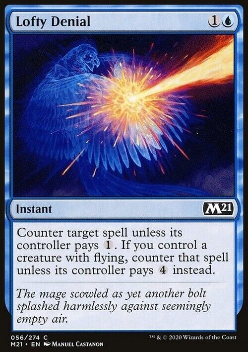 Lofty Denial ~ Core 2021 [ NearMint ] [ Magic MTG ] - London Magic Traders Limited