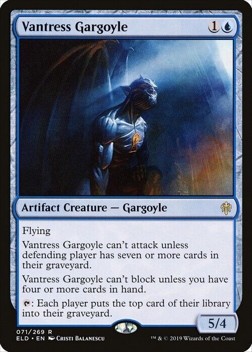 Vantress Gargoyle ~ Throne of Eldraine [ NearMint ] [ Magic MTG ] - London Magic Traders Limited