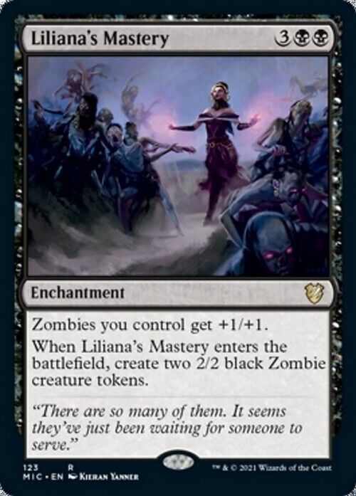 Liliana's Mastery ~ Commander: Midnight Hunt [ NearMint ] [ Magic MTG ] - London Magic Traders Limited