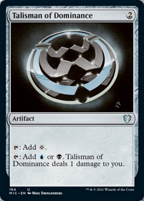 Talisman of Dominance ~ Commander: Midnight Hunt [ NearMint ] [ Magic MTG ] - London Magic Traders Limited