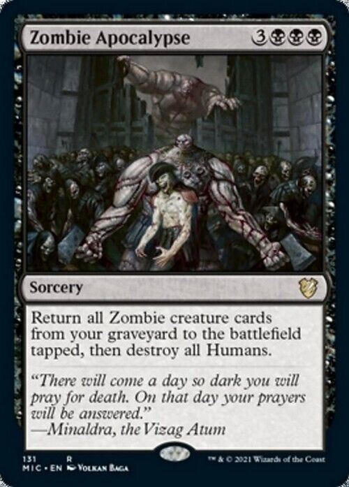 Zombie Apocalypse ~ Commander: Midnight Hunt [ NearMint ] [ Magic MTG ] - London Magic Traders Limited