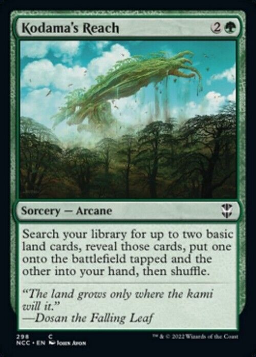 Kodama's Reach ~ Commander: Streets of New Capenna [ NM ] [ Magic MTG ] - London Magic Traders Limited