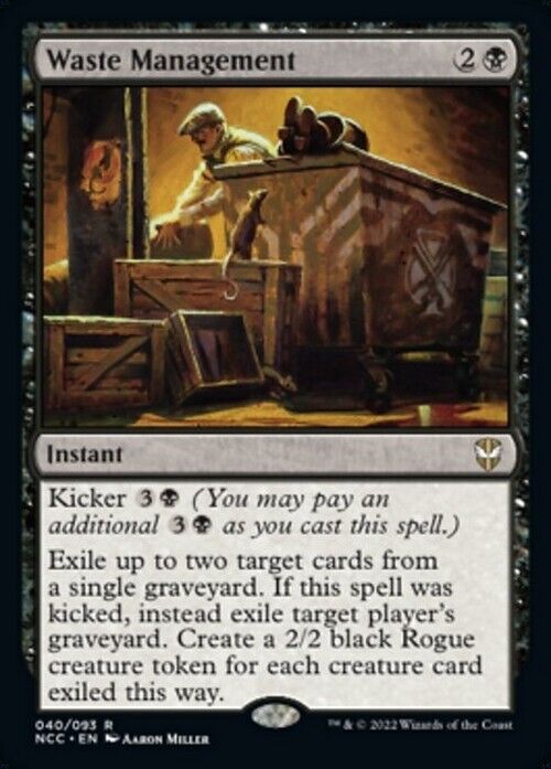 Waste Management ~ Commander: Streets of New Capenna [ NM ] [ Magic MTG ] - London Magic Traders Limited