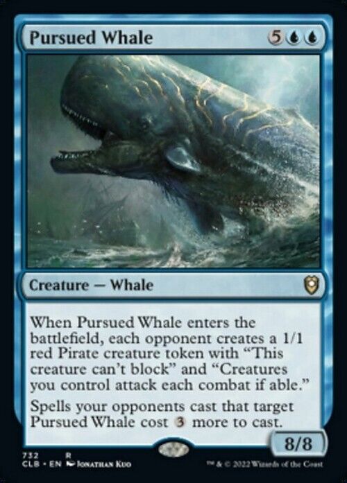 Pursued Whale ~ Commander Legends 2: Baldur's Gate [ NM ] [ MTG ] - London Magic Traders Limited