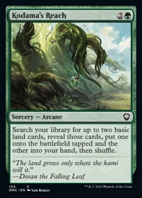 Kodama's Reach ~ Commander: Dominaria United [ NM ] [ Magic MTG ] - London Magic Traders Limited