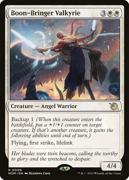 Boon-Bringer Valkyrie ~ March of the Machine [ NearMint ] [ Magic MTG ] - London Magic Traders Limited