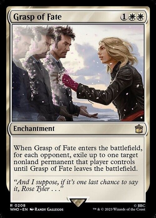 Grasp of Fate ~ Commander: Doctor Who [ NearMint ] [ Magic MTG ] - London Magic Traders Limited