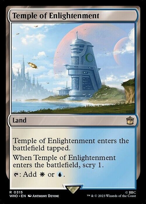 Temple of Enlightenment ~ Commander: Doctor Who [ NearMint ] [ Magic MTG ] - London Magic Traders Limited