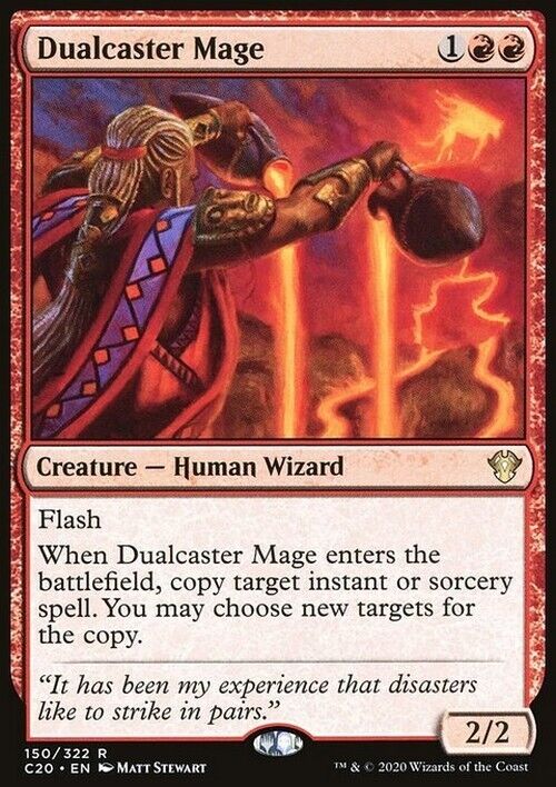 Dualcaster Mage ~ Commander: Ikoria [ NearMint ] [ Magic MTG ] - London Magic Traders Limited