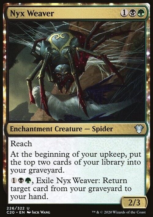 Nyx Weaver ~ Commander: Ikoria [ NearMint ] [ Magic MTG ] - London Magic Traders Limited