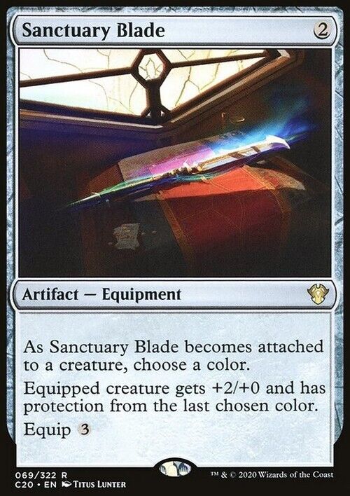 Sanctuary Blade ~ Commander: Ikoria [ NearMint ] [ Magic MTG ] - London Magic Traders Limited