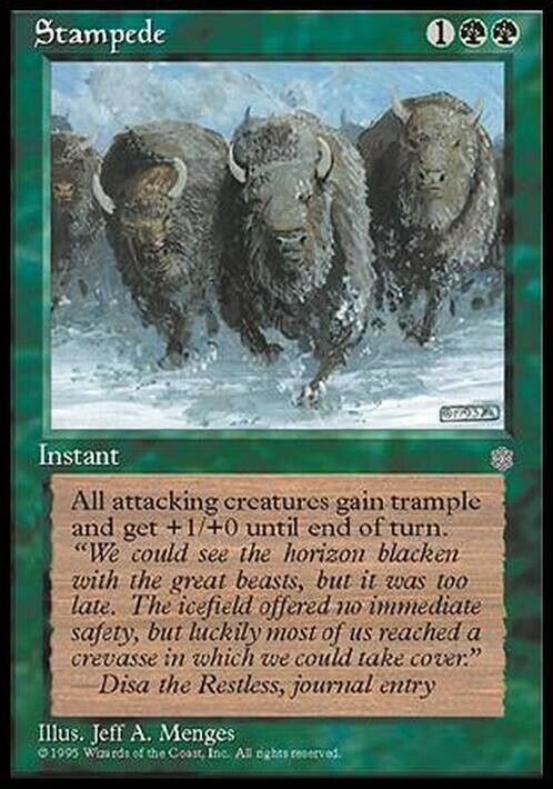 Stampede ~ Ice Age [ Excellent ] [ Magic MTG ] - London Magic Traders Limited