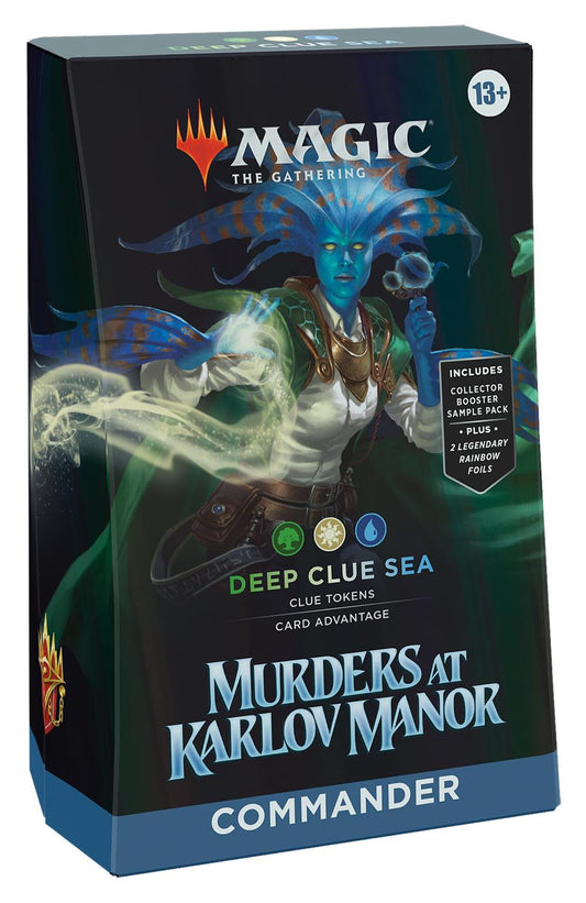 Deep Clue Sea Deck ~ Commander: Murders at Karlov Manor ~ MTG Sealed - London Magic Traders Limited