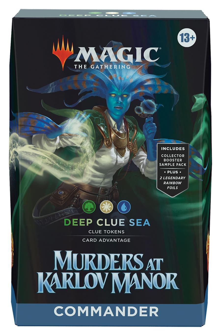 Deep Clue Sea Deck ~ Commander: Murders at Karlov Manor ~ MTG Sealed - London Magic Traders Limited