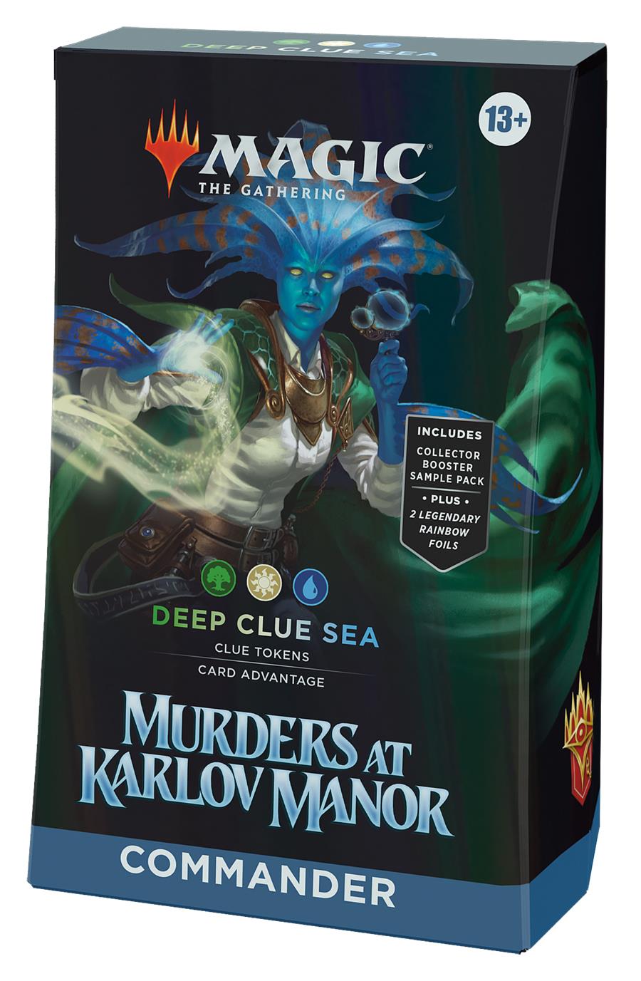 Deep Clue Sea Deck ~ Commander: Murders at Karlov Manor ~ MTG Sealed - London Magic Traders Limited