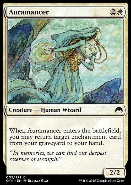 Auramancer ~ Magic Origins [ Excellent ] [ Magic MTG ] - London Magic Traders Limited
