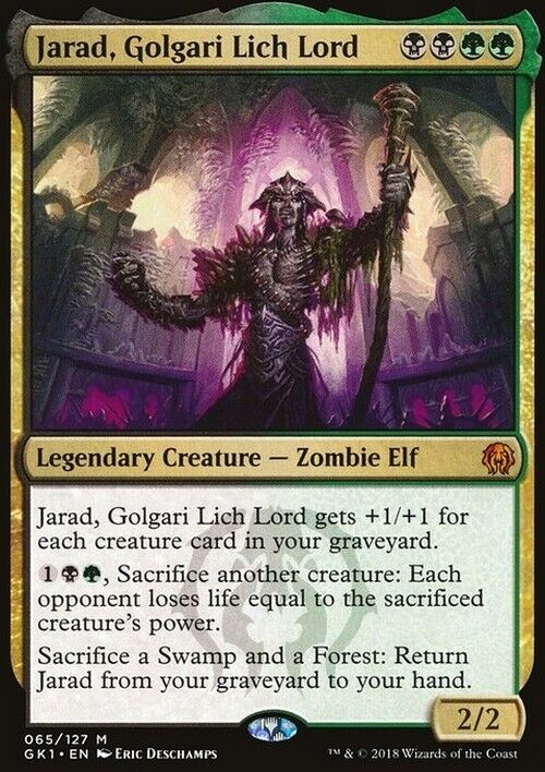 Jarad, Golgari Lich Lord ~ Guild Kits [ NearMint ] [ Magic MTG ] - London Magic Traders Limited