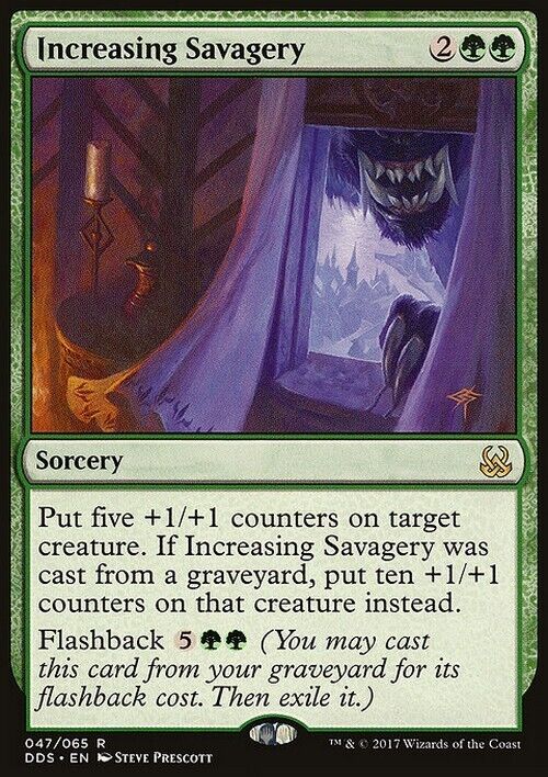 Increasing Savagery ~ Duel Decks [ Excellent ] [ Magic MTG ] - London Magic Traders Limited