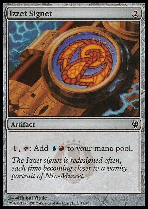 Izzet Signet ~ Duel Decks [ Excellent ] [ Magic MTG ] - London Magic Traders Limited