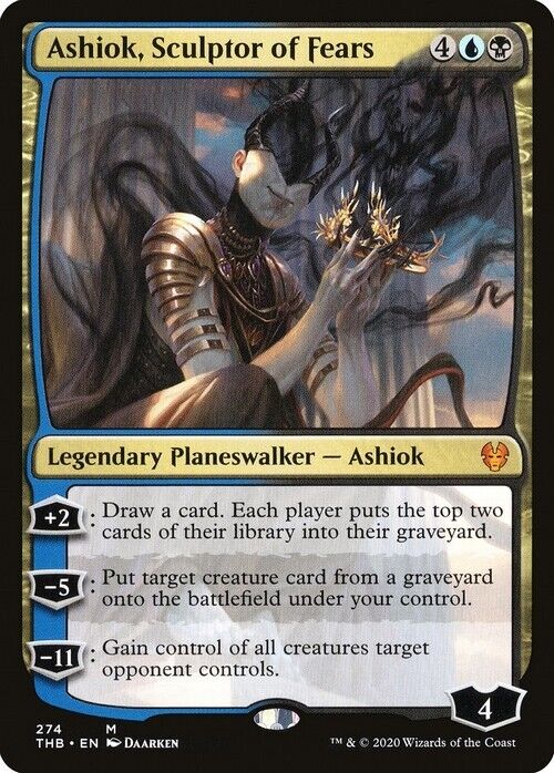 Ashiok, Sculptor of Fears ~ Theros Beyond Death [ NearMint ] [ Magic MTG ] - London Magic Traders Limited