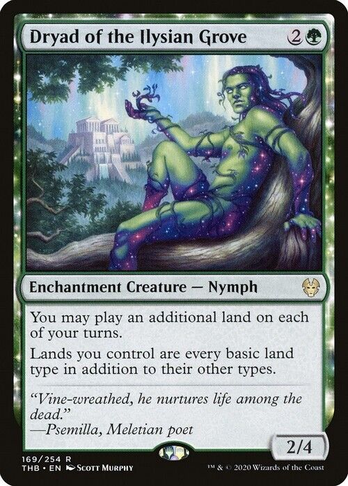 Dryad of the Ilysian Grove ~ Theros Beyond Death [ NearMint ] [ Magic MTG ] - London Magic Traders Limited