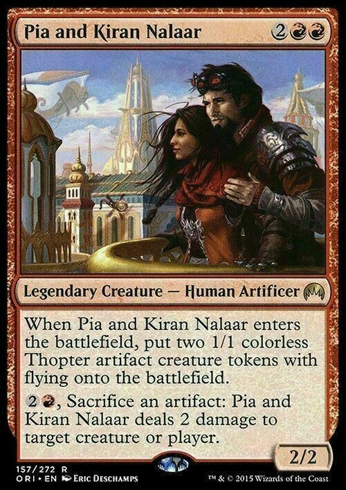 Pia and Kiran Nalaar ~ Duel Decks: Elves vs. Inventors [ Excellent ] [ MTG ] - London Magic Traders Limited