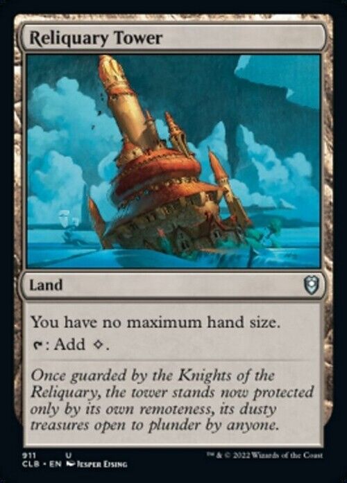 Reliquary Tower ~ Commander Legends 2: Baldur's Gate [ NM ] [ MTG ] - London Magic Traders Limited