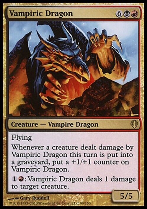 Vampiric Dragon ~ Archenemy [ NearMint ] [ Magic MTG ] - London Magic Traders Limited