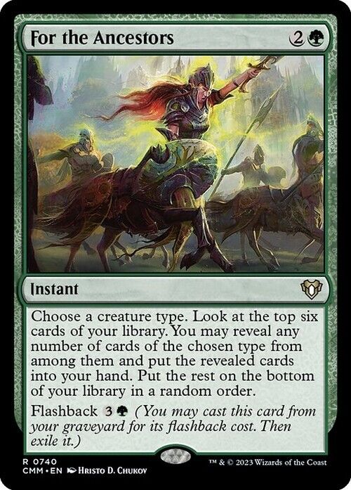 For the Ancestors ~ Commander Masters [ NearMint ] [ Magic MTG ] - London Magic Traders Limited