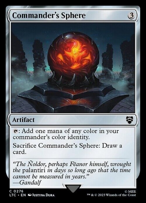 Commander's Sphere ~ Commander: The Lord of the Rings [ NM ] [ Magic MTG ] - London Magic Traders Limited