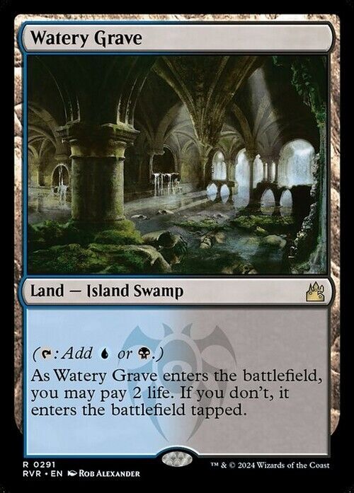 Watery Grave ~ Ravnica Remastered [ NearMint ] [ Magic MTG ] - London Magic Traders Limited