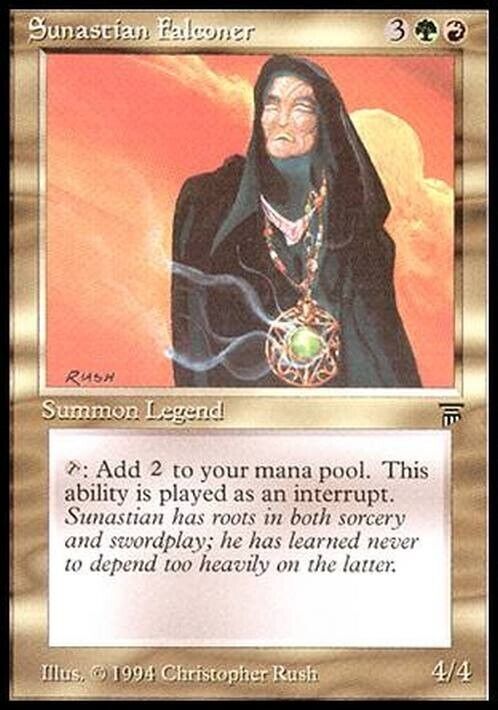 Sunastian Falconer ~ Legends [ Excellent ] [ Magic MTG ] - London Magic Traders Limited